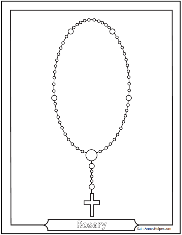 queenship of mary coloring pages - photo #41