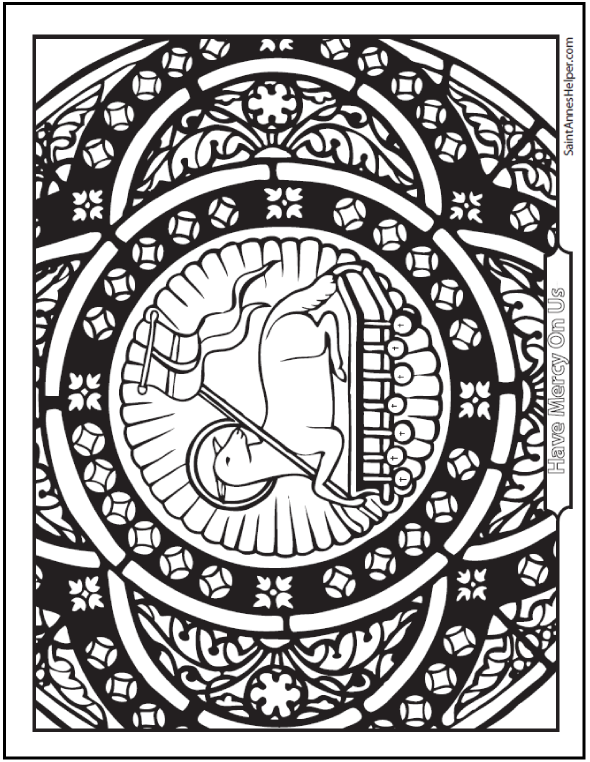 a church chose helpers coloring pages - photo #23
