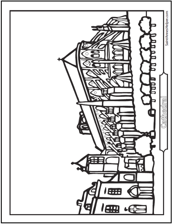a church chose helpers coloring pages - photo #11