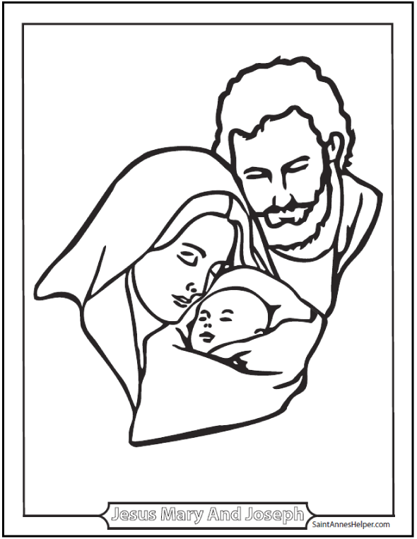 Prayer To St Joseph: Printable Prayer Card and Coloring Pages