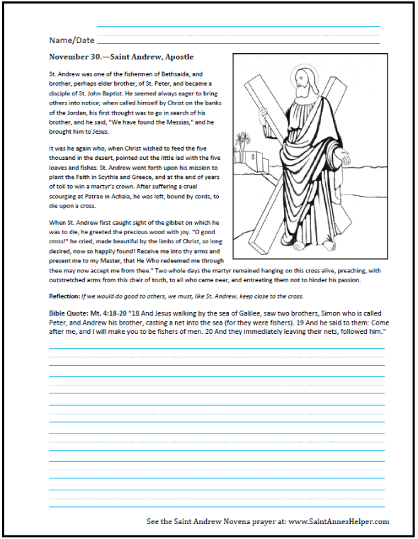 saint-andrew-the-apostle-prayer-coloring-worksheet