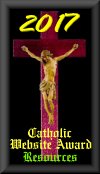 Catholic Catechism Blog Resource Award Since 2009!