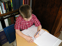 St. Anne's Helper First Communion Baltimore Catechism Copywork Worksheets, downloadable handwriting practice.