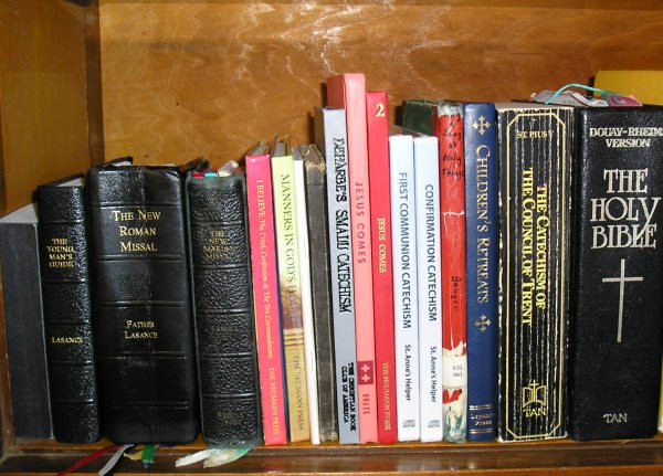 Adult Catholic religious education is much easier with good books.