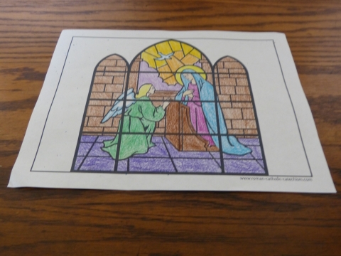 40 Rosary Coloring Pages The Mysteries Of The Rosary