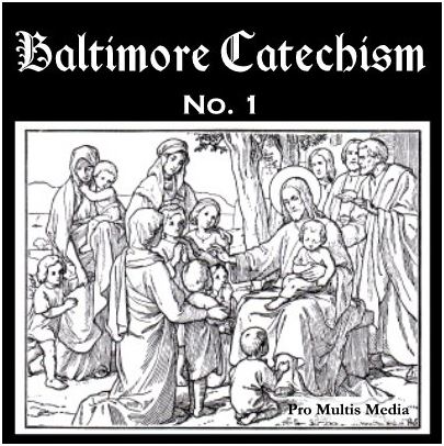 Audio Baltimore Catechism CD - Pro Multis audio catechism with mother and daughter quizzing questions and answers.