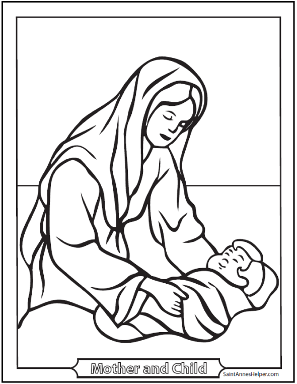 Featured image of post Realistic Nativity Scene Coloring Pages Nativity coloring pages joseph and mary nativity coloring pages christ is born nativity coloring mary and joseph take the center stage of the nativity scene