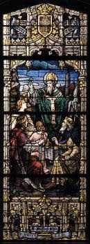 St. Patrick Stained Glass Window - What is Confirmation?