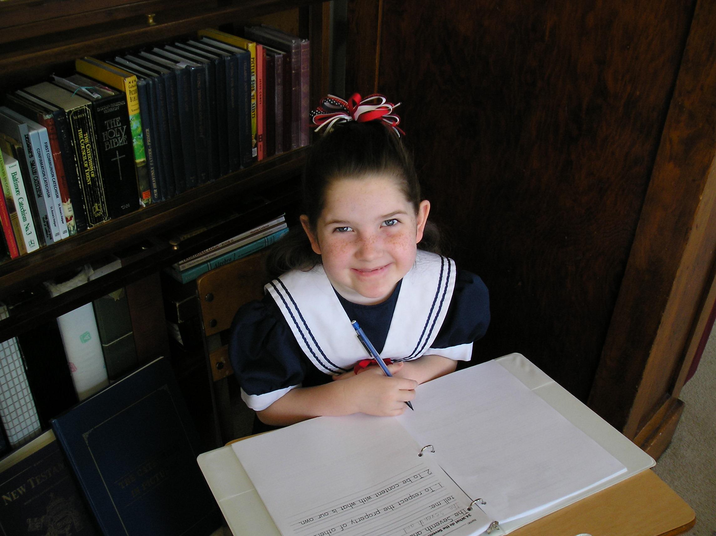 Catholic First Communion Worksheets or copybook. Awesome cursive writing practice too! Baltimore Catechism No. 1.