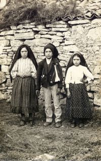 The Children of Fatima: Lucia, Jacinta, and Franciso received the Fatima prayers.