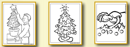Christmas Tree Coloring Pages - Little Children Love Them!