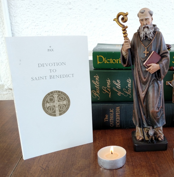 Books with of Saint Benedict, Novena Booklet with devotions