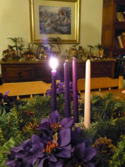 Roman Catholic Advent Season Prayers, Calendars, Coloring, and Candles