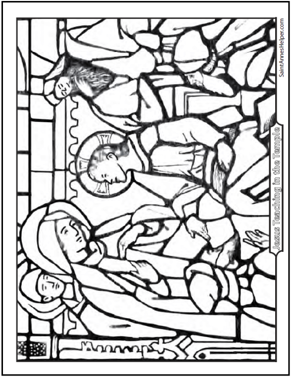 40+ Rosary Coloring Pages + +The Mysteries Of The Rosary