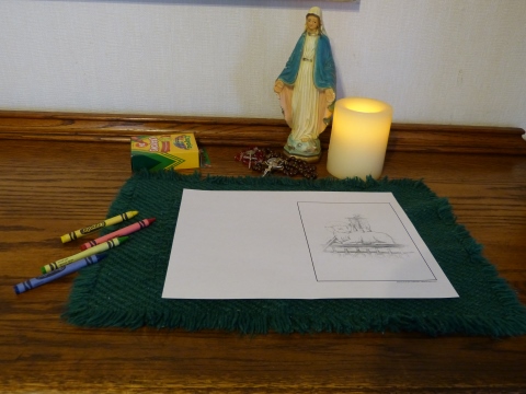 Before - Lamb Of God coloring page