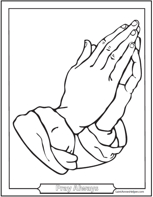 40 Rosary Coloring Pages The Mysteries Of The Rosary