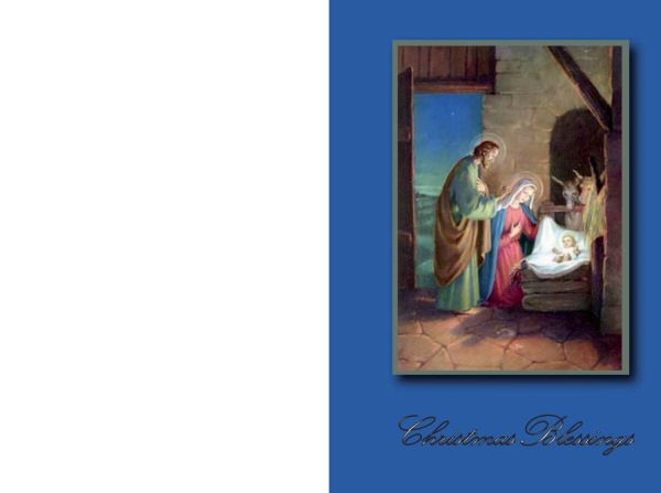 Printable Religious Christmas Cards: Beautiful Religious Art