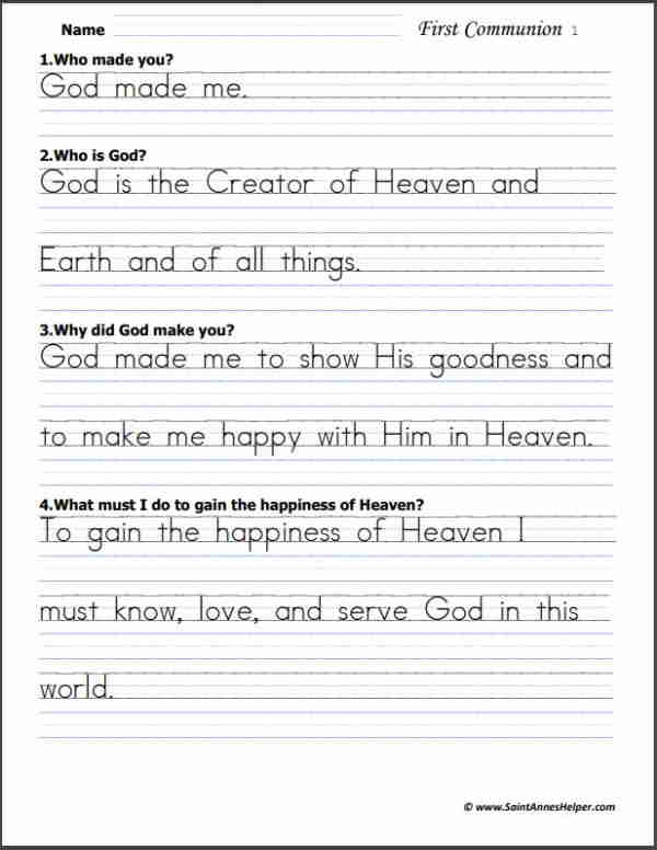 Free Cursive Writing Worksheets - Printable