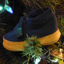 Baby Slipper Christmas Ornaments