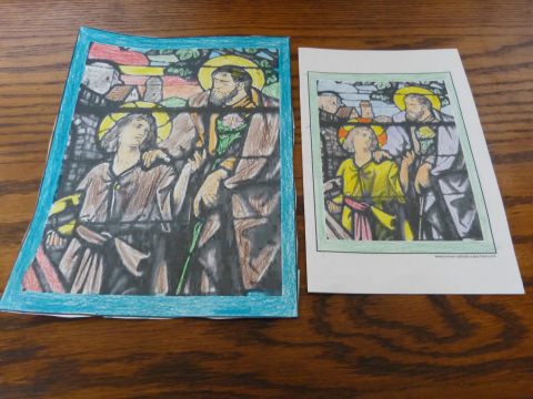 Father S Day Coloring Pages St Joseph Foster Father Of Jesus