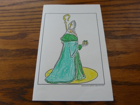 Confirmation coloring pages